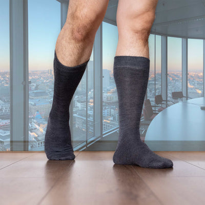 certified organic merino wool dress socks