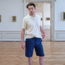 Load image into Gallery viewer, NOAH Plastic-Free 100% Organic Merino Wool Polo Shirt (OC Thread, No Polyester, No Elastic, No Synthetics) (100% Biodegradable)