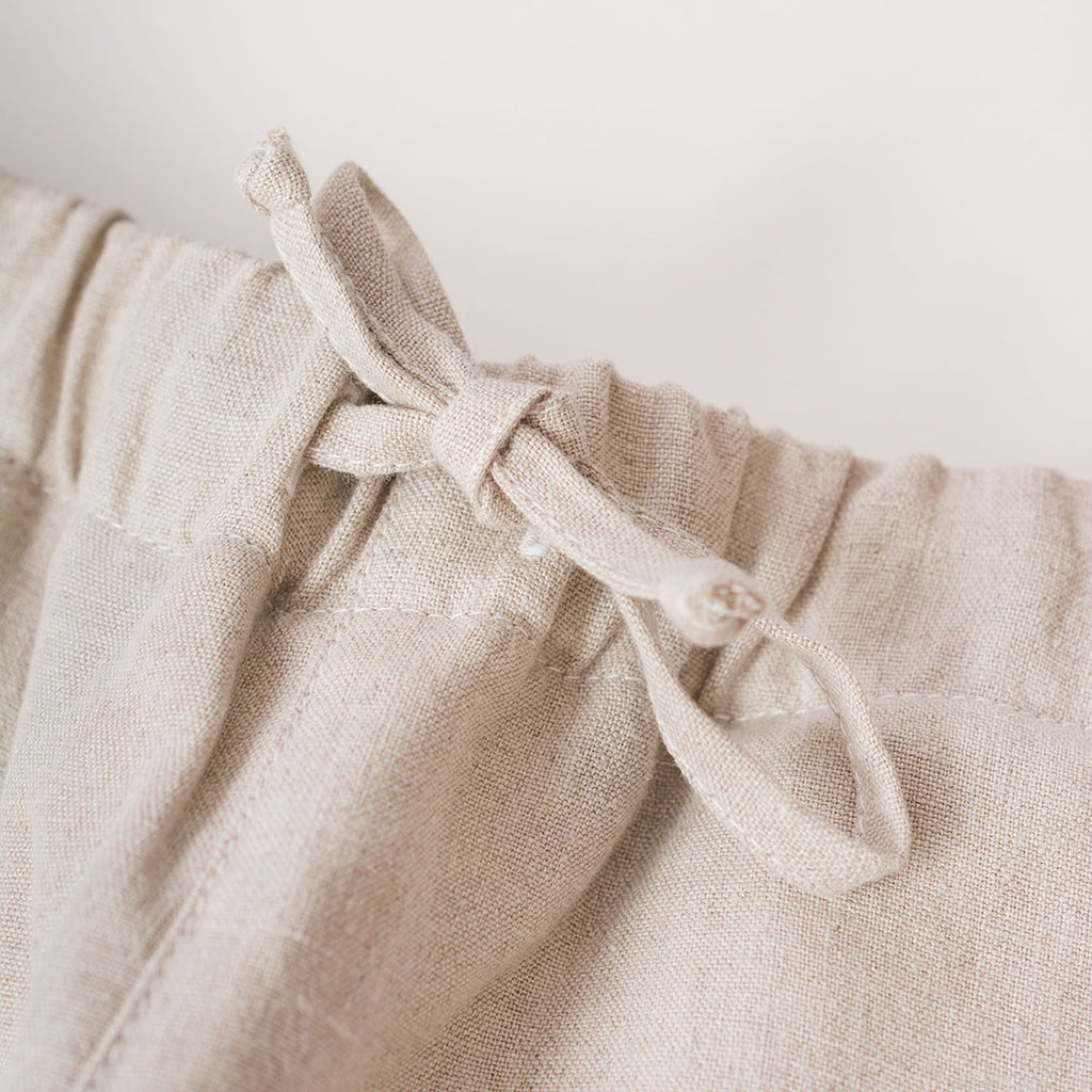 plastic-free hemp fitness shorts