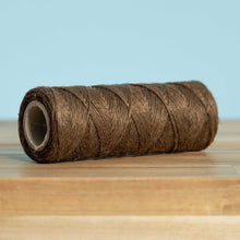 Load image into Gallery viewer, 6-strand hemp twine brown