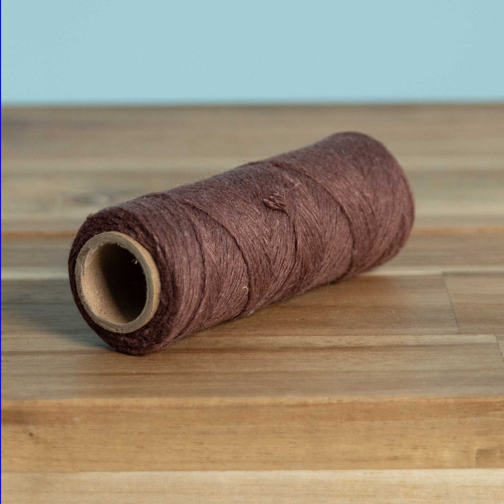 Brown 6-strand unwaxed hemp twine