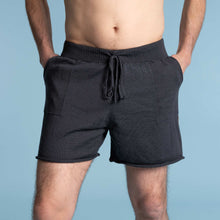 Load image into Gallery viewer, plastic-free certified organic merino wool shorts