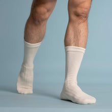 Load image into Gallery viewer, organic cotton socks with biodegradable elastic