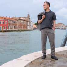 Load image into Gallery viewer, NOAH Plastic-Free 100% Organic Merino Wool Polo Shirt (OC Thread, No Polyester, No Elastic, No Synthetics) (100% Biodegradable)