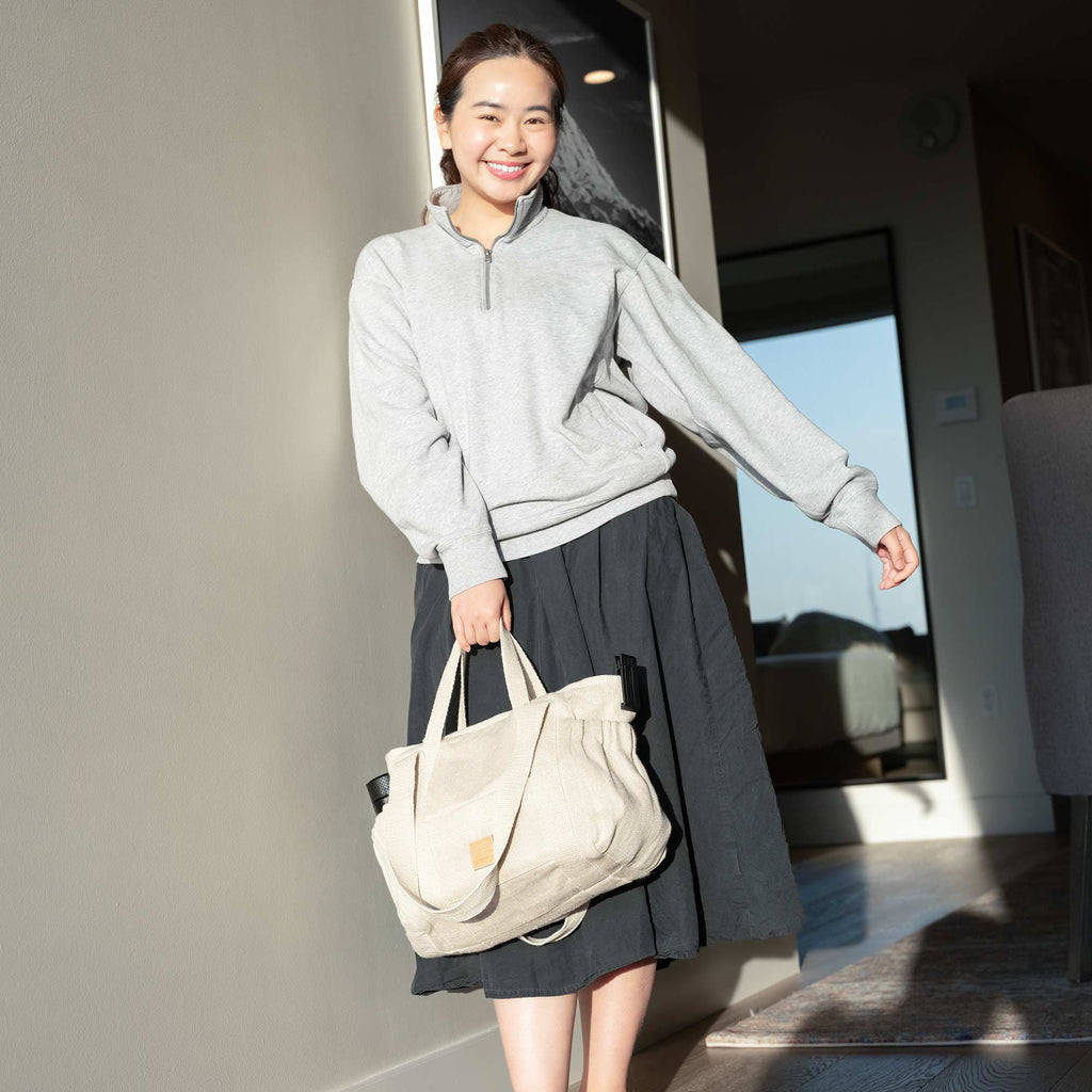 hemp tote bag