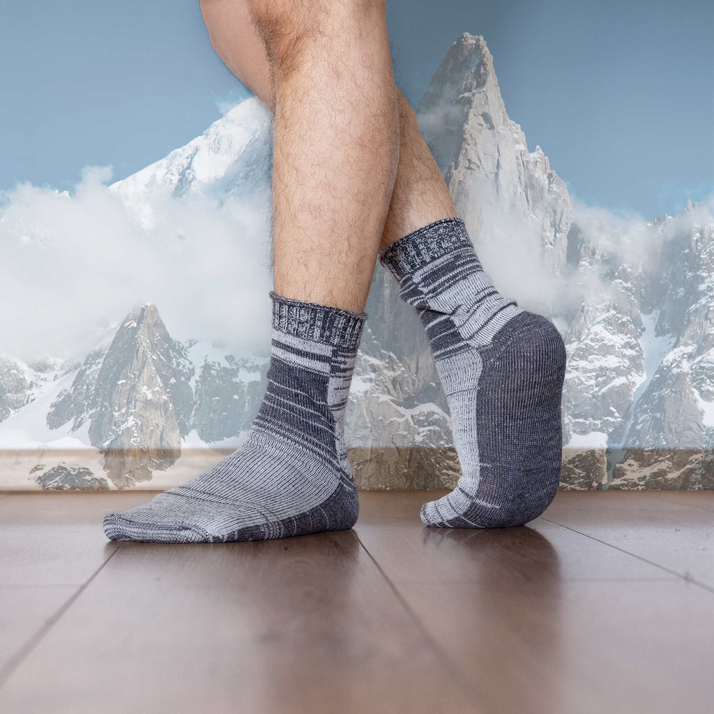 100% natural certified organic merino wool socks