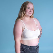 Load image into Gallery viewer, 100% organic cotton fleece modesty pads bra inserts