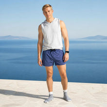 Load image into Gallery viewer, plastic-free 100% organic cotton running shorts
