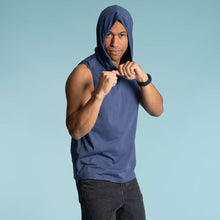 Load image into Gallery viewer, 100% organic cotton hoodie tank top