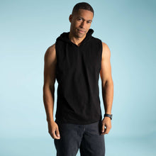 Load image into Gallery viewer, organic cotton tank top hoodie