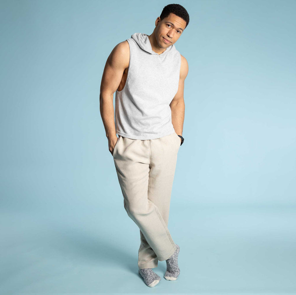 organic linen pants