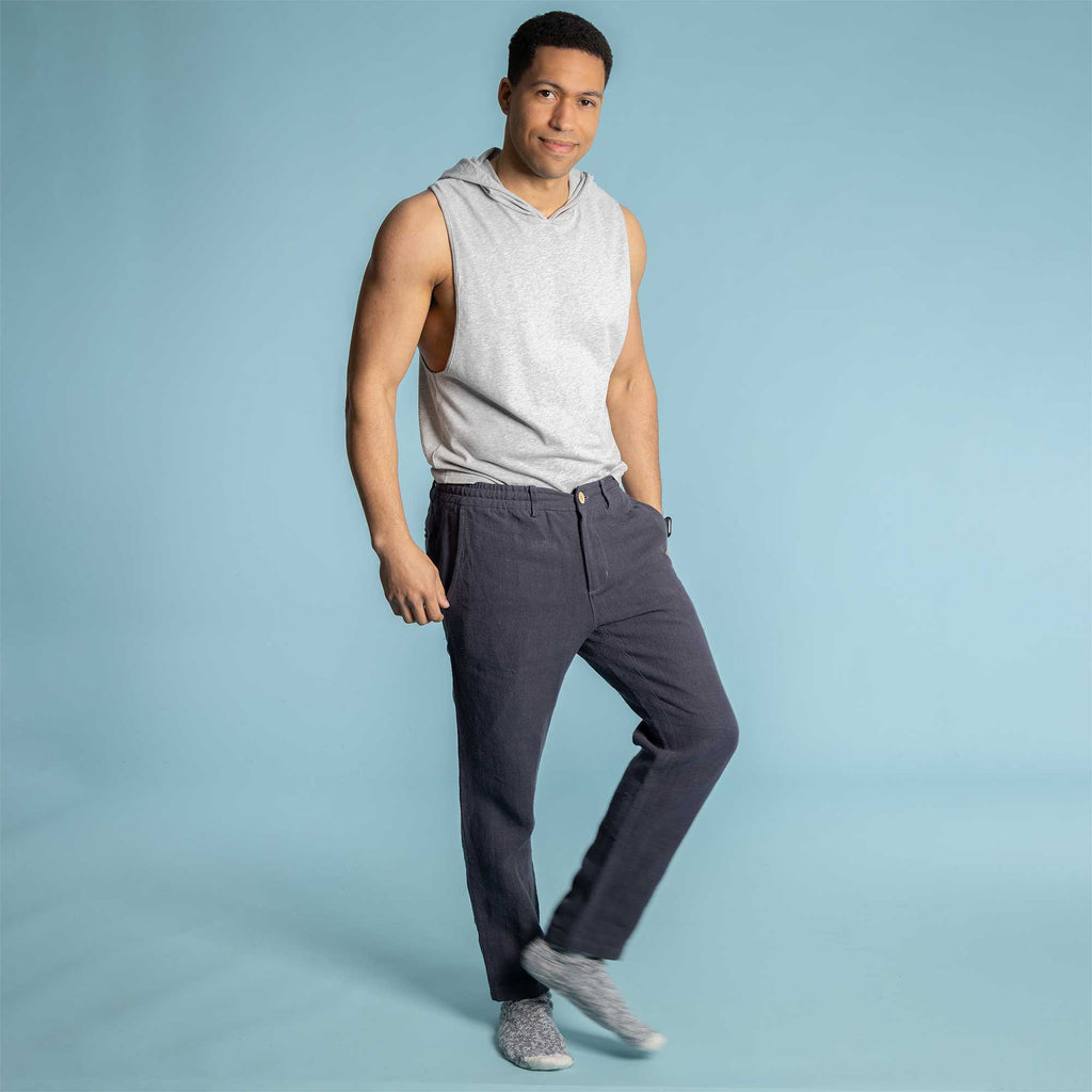 organic flex-waist joggers