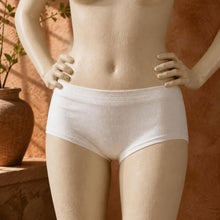 Load image into Gallery viewer, plastic-free organic cotton boy shorts ladies underwear