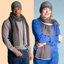 Load image into Gallery viewer, 100% organic merino wool scarf plastic-free