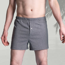 Load image into Gallery viewer, plastic-free 100% organic cotton knit boxers