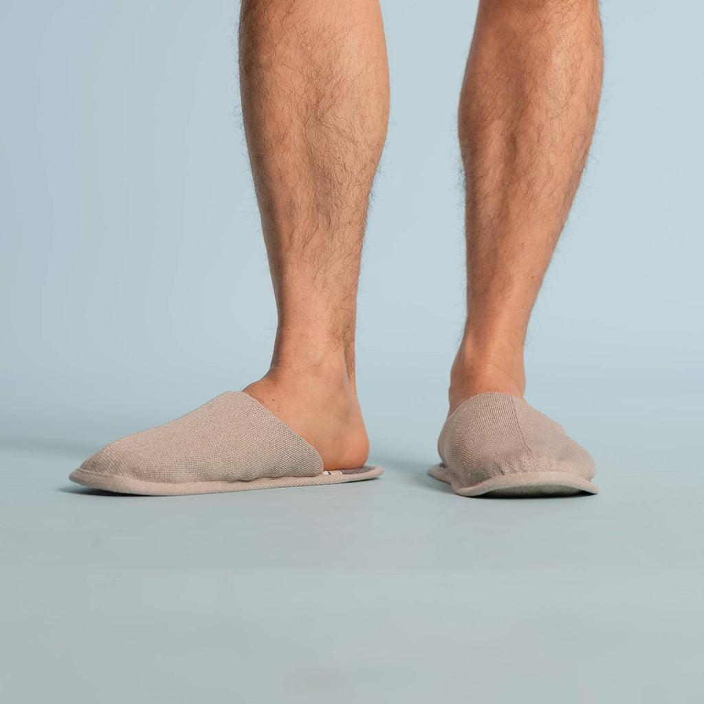 chemical-free hemp house slippers
