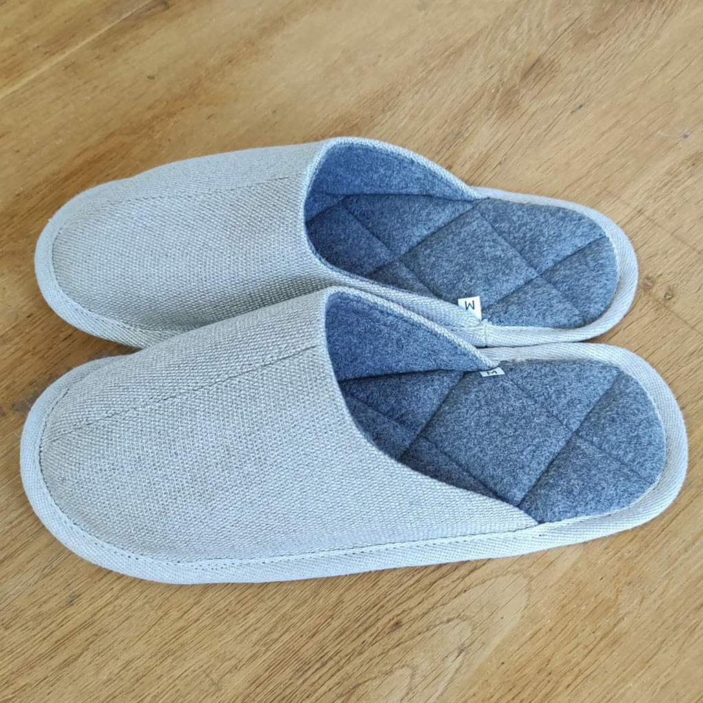 Glue-Free Hemp Slippers