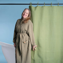 Load image into Gallery viewer, hemp shower curtain