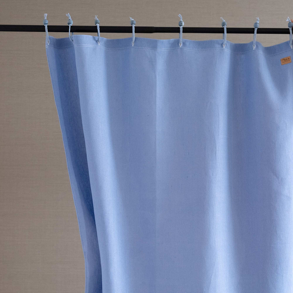 hemp window curtain