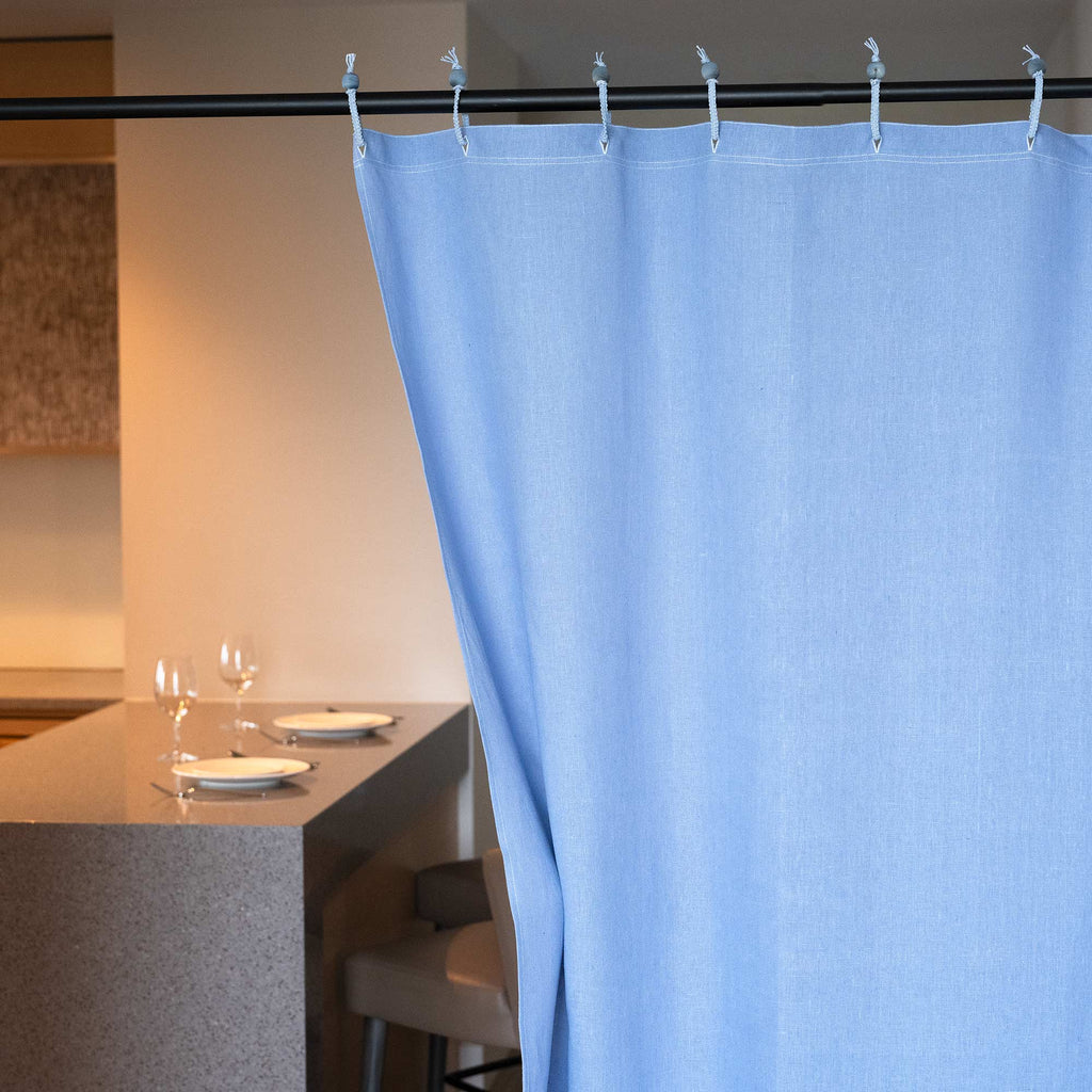 plastic-free hemp curtain