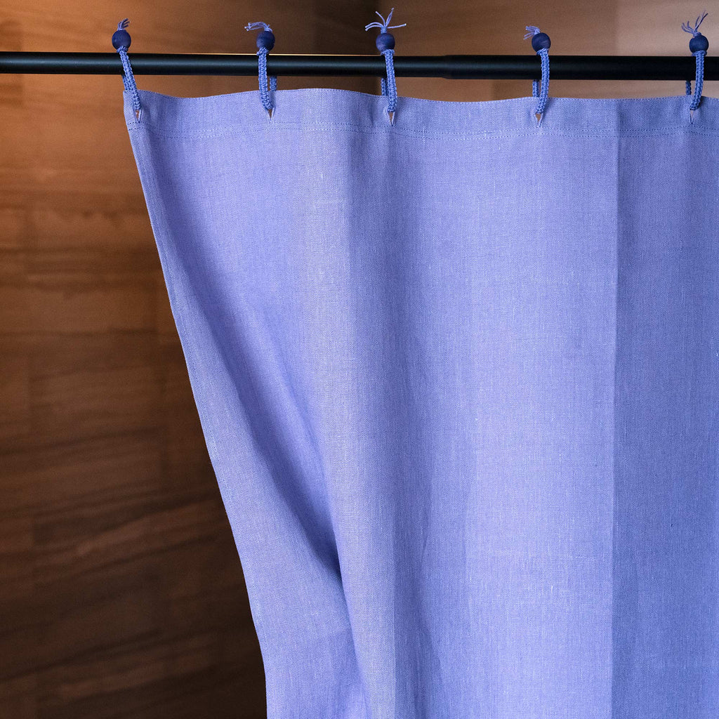 organic hemp shower curtain