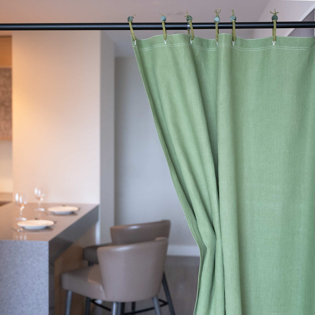 chemical-free organic hemp curtain