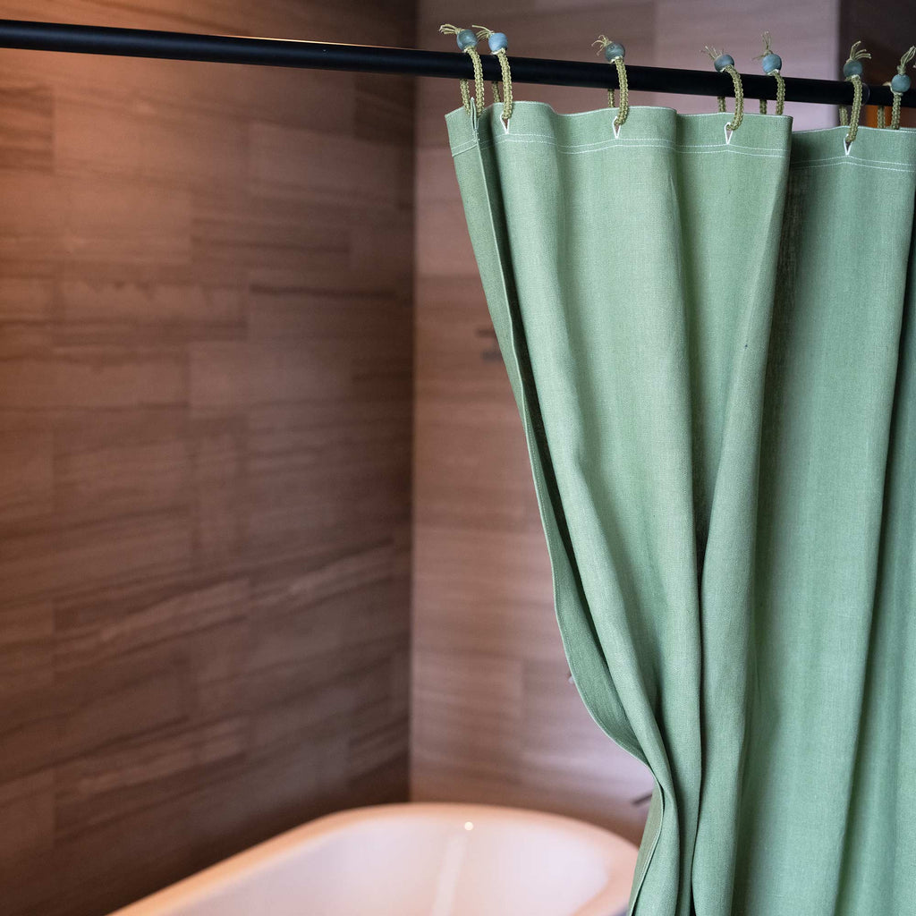 natural hemp fabric curtain