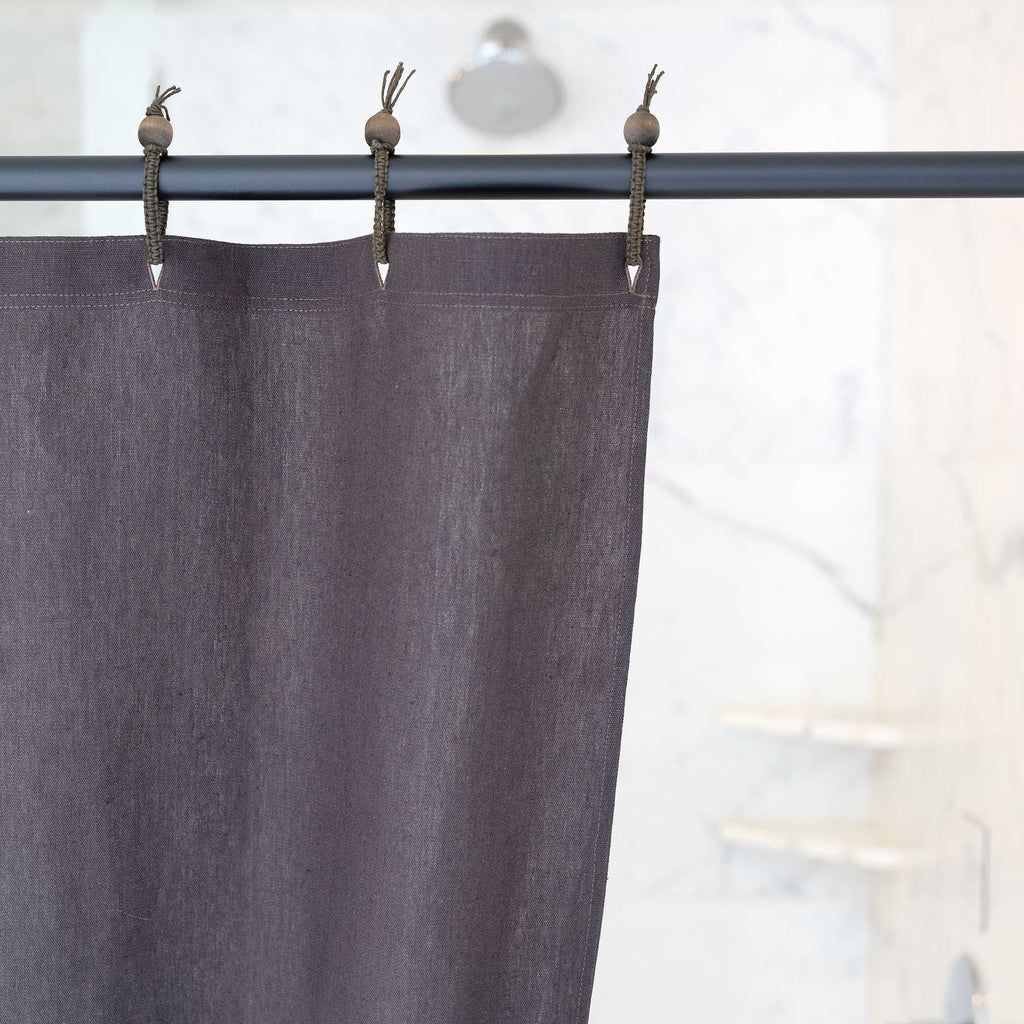hemp shower curtain no polyester