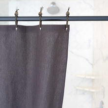 Load image into Gallery viewer, hemp shower curtain no polyester