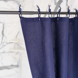 hemp shower curtain