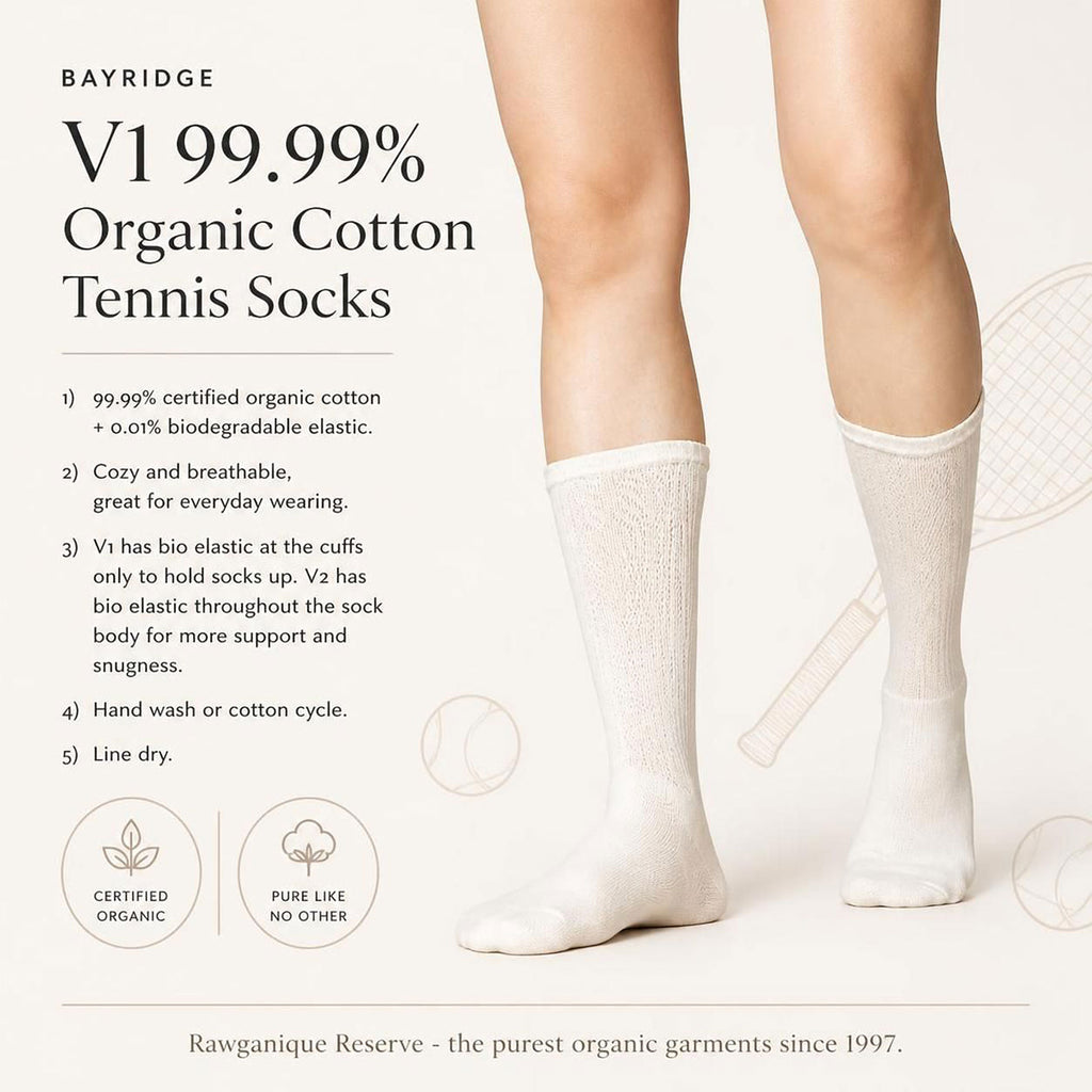 certified organic cotton casual socks for everyday wearing