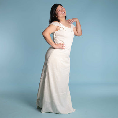hemp knit dress
