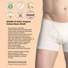 Load image into Gallery viewer, plastic-free organic cotton underwear for men