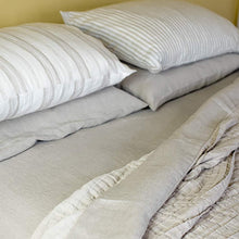 Load image into Gallery viewer, organic flax linen bed sheets