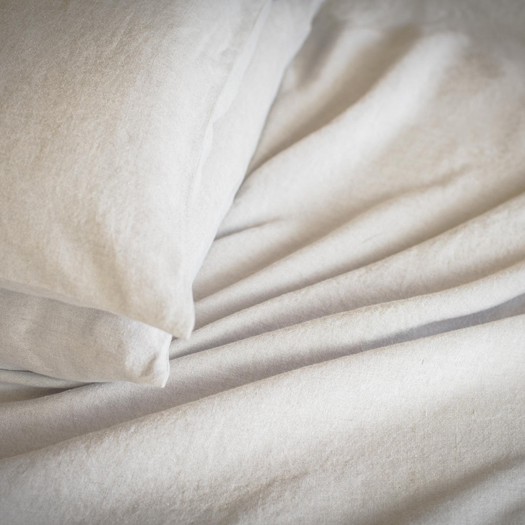 100% biodegradable organic linen bed sheets