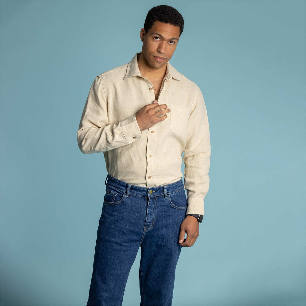 hemp dress shirt
