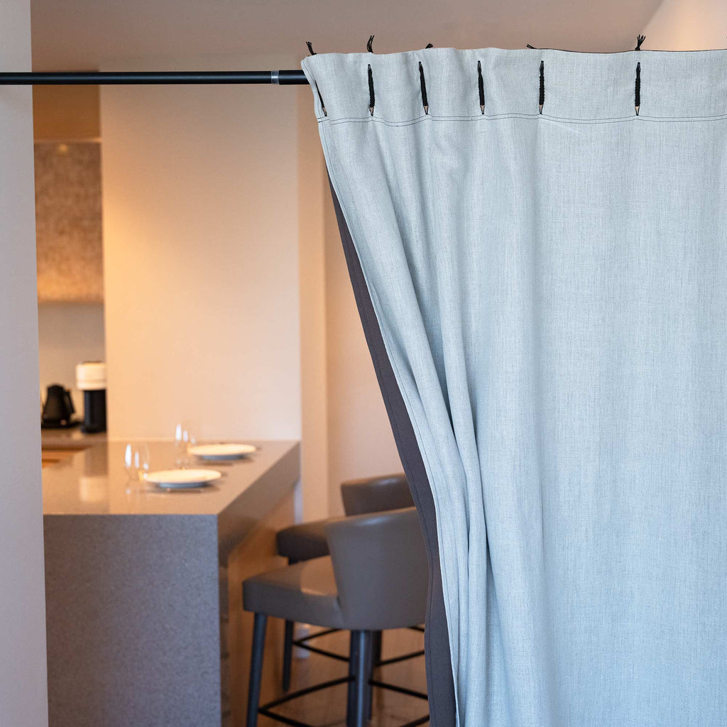 pac-free organic linen blackout curtain