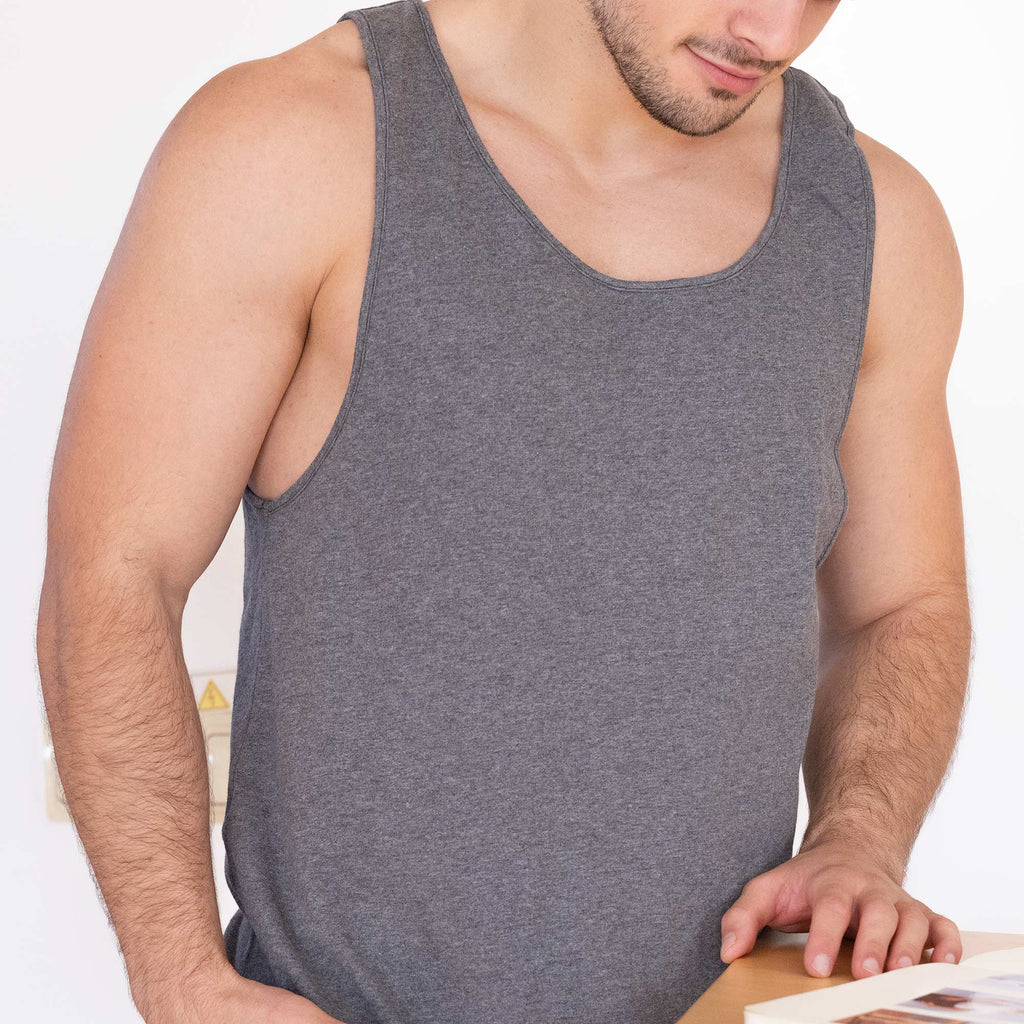 organic cotton tank top with no elastic no synthetics