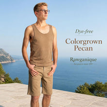 Load image into Gallery viewer, 100% certified organic regenerative colorgrown brown cotton dye-free plastic-free polyester-free