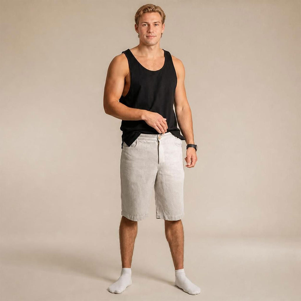 synthetic-free 100% organic cotton tank top