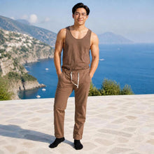 Load image into Gallery viewer, 100% organic cotton tank top in brown dye-free