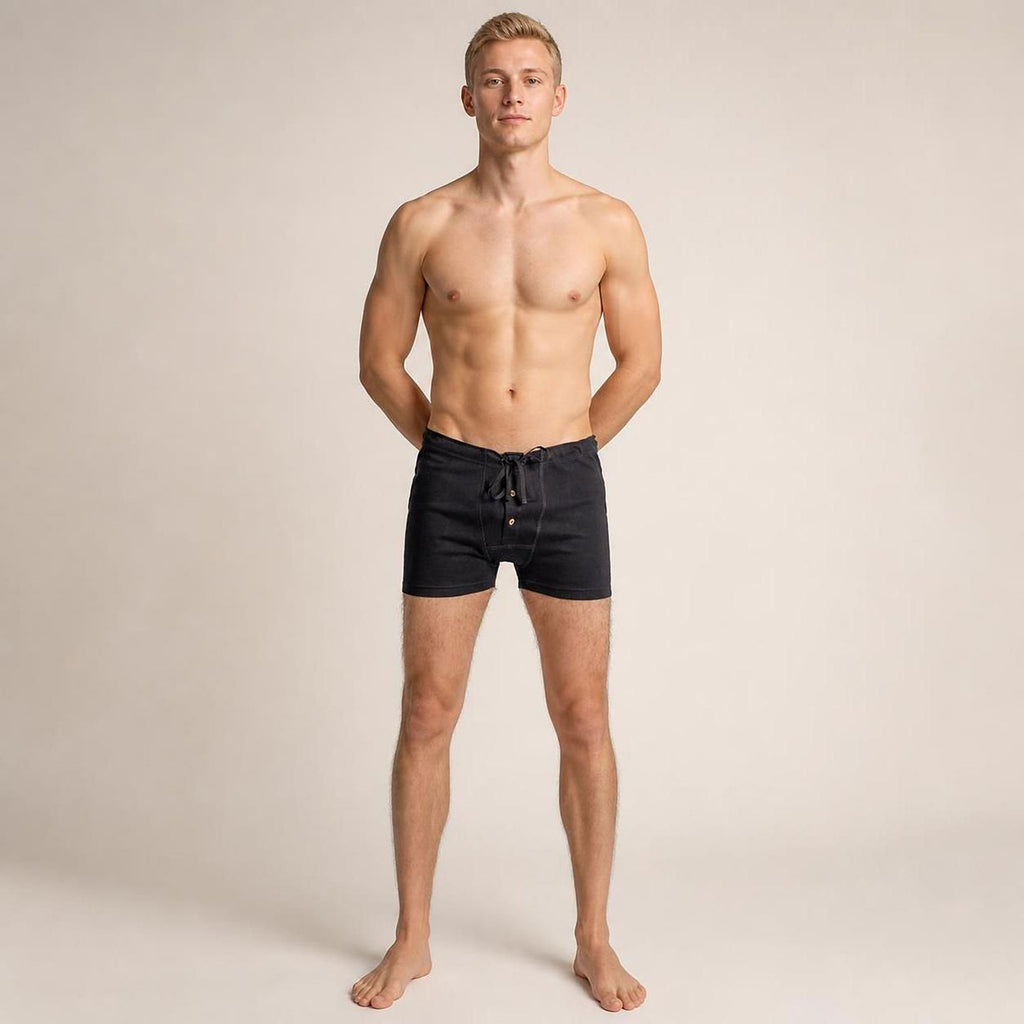 plastic-free organic cotton boxer briefs