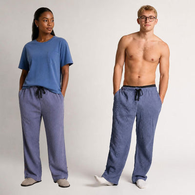 plastic-free 100% certified organic cotton lounge pants