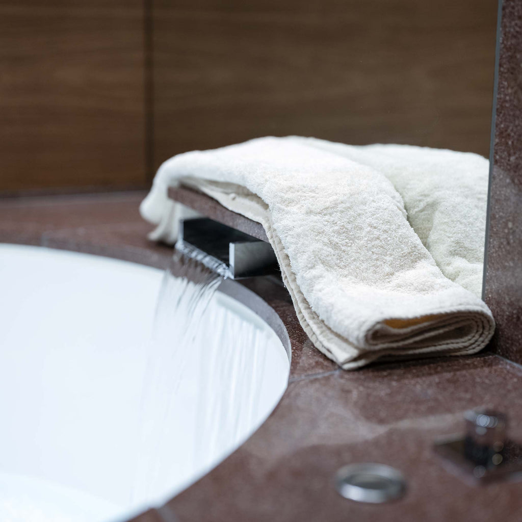 organic cotton terry bath towels