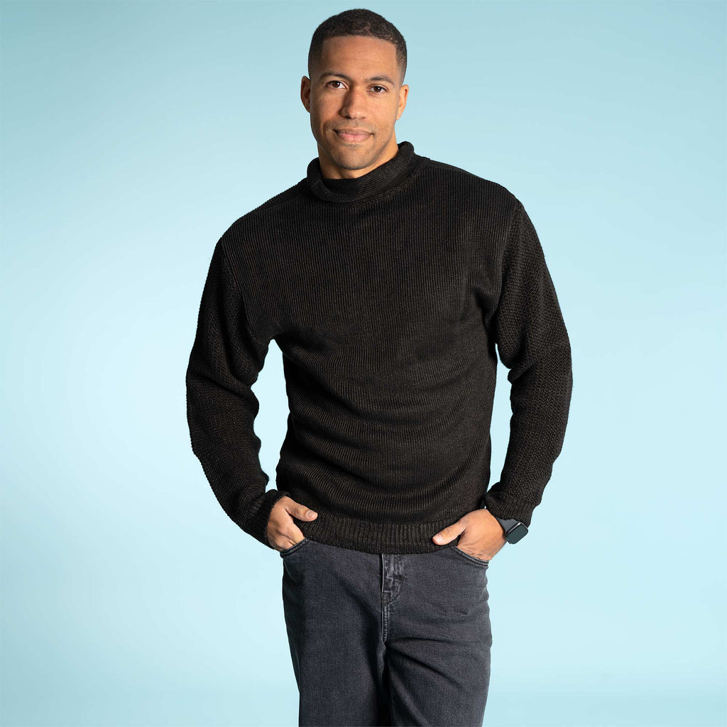 100% linen sweater