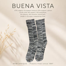 Load image into Gallery viewer, hemp socks with no elastic no polyester no plastic