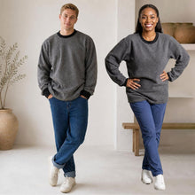 Load image into Gallery viewer, 100% organic cotton fleece sweatshirt plastic-free
