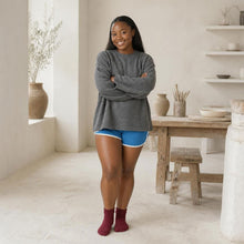Load image into Gallery viewer, organic linen workout shorts