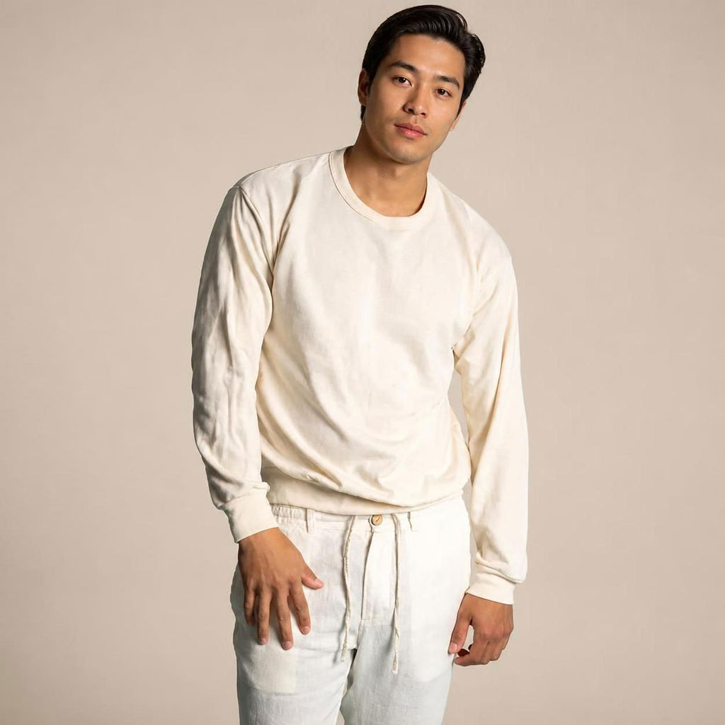 polyester-free certified organic cotton hoodie made in usa