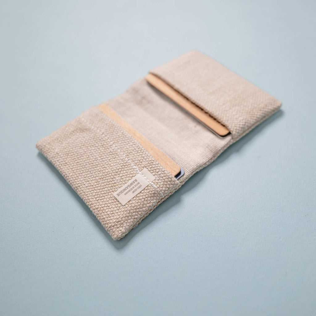 100% hemp card case